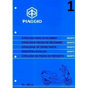 Catalogo ricambi Piaggio X9... 2