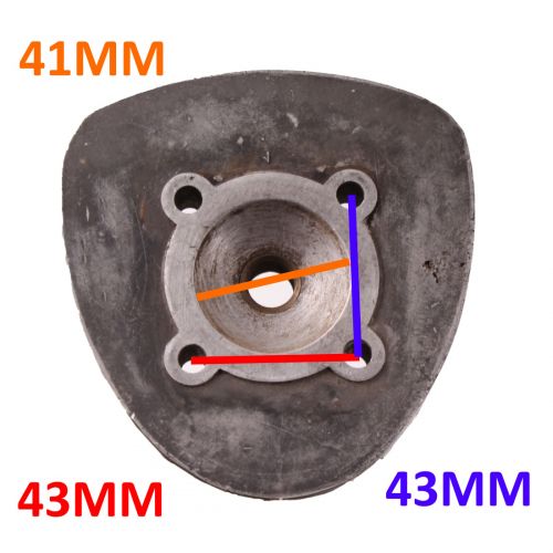 Testata cilindro ciclomotori epoca