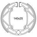Coppia ceppi freno posteriore per Gilera RX Arizona Hawk ER RTX - Newfren GF0214