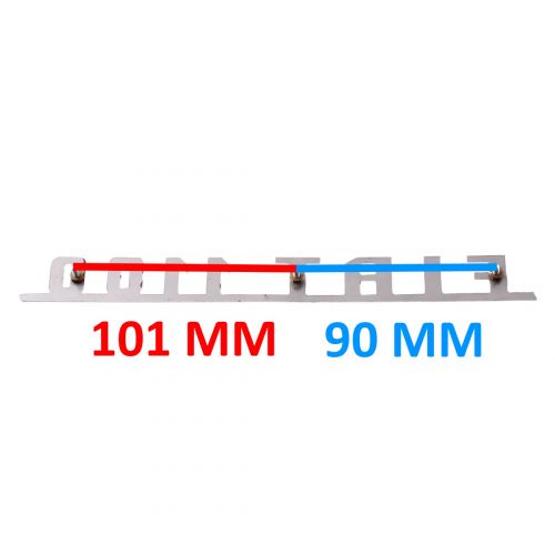 Scritta Emblema Targhetta auto Fiat 1100