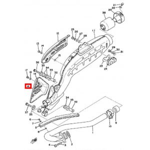Protezione marmitta Yamaha... 2