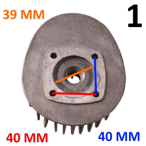 Testata cilindro ciclomotore epoca
