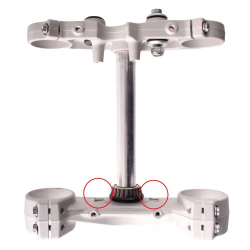 Piastre sterzo KTM 690 steli 54