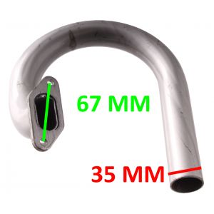 Curva scarico Lambretta LI 2