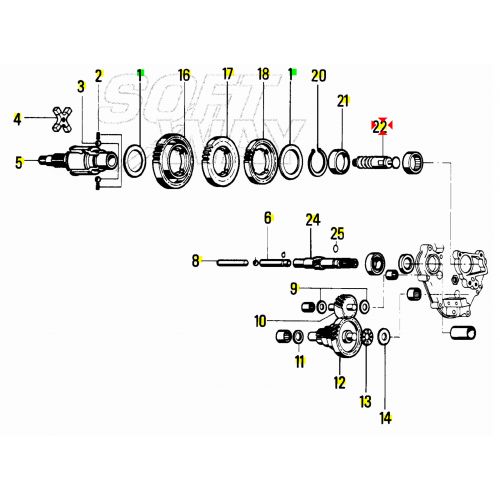 Stelo comando marce Bravo Superbravo...