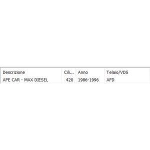 Cavo arresto motore Ape Car... 2