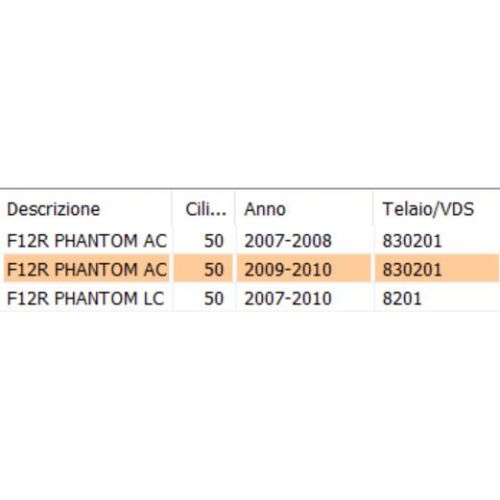 Vano porta casco Malaguti F12R 06511303