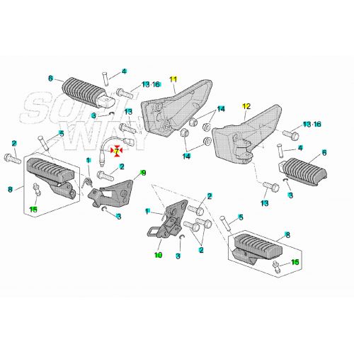 Interruttore frizione Aprilia RS RSV...