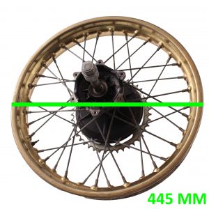 Ruota posteriore da 17... 2