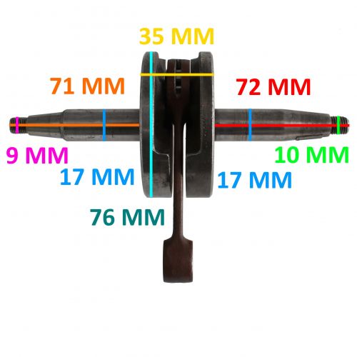 Albero motore Fbm Minarelli P6