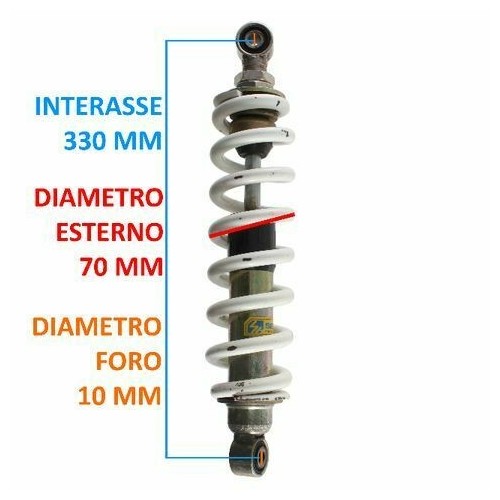 Mono ammortizzatore con interasse da...