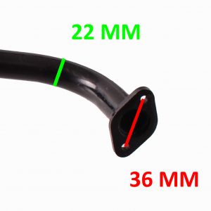 Tubo scarico Fantic Motor 2