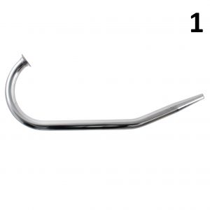 Curva marmitta da 23 mm 2