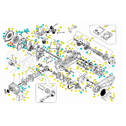 Ventola Malaguti F12 - 100 cc 62015200