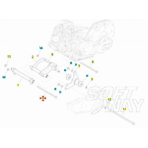 Vite esagonale braccio oscillante...