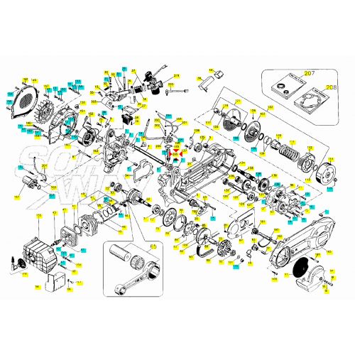 Ingranaggio pompa olio F12 100 -...