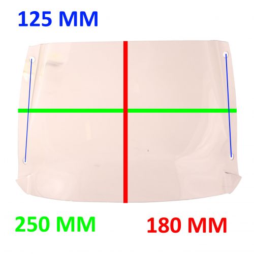 Cupolino trasparente Cagiva C10R