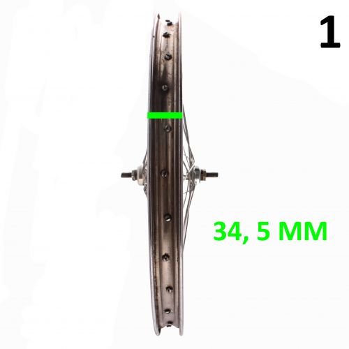 Ruota ciclo ferro del 20 anteriore epoca
