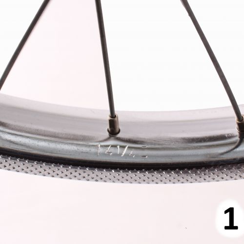 Ruota ciclo del 14 anteriore in ferro