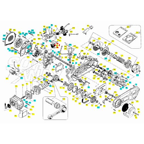 Pacco lamellare F12  100 cc - 62014900