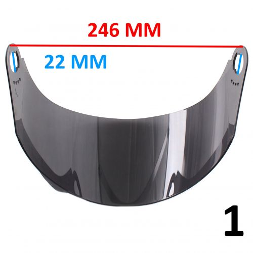 Visiera casco AGV Street 1