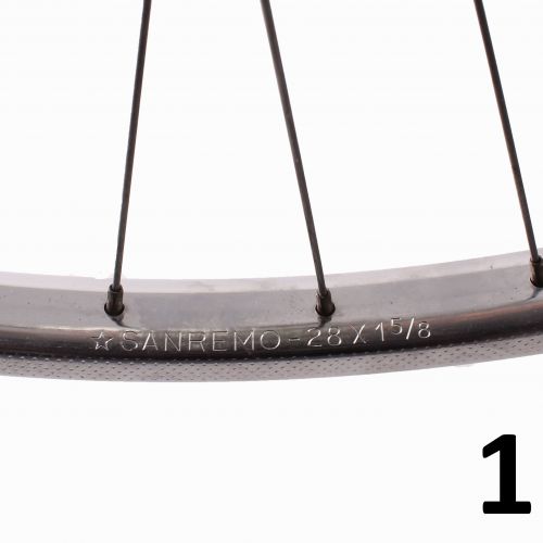 Ruota posteriore ciclo 28 - 5/8 con...