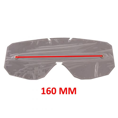 Visiera a strappo mascherina casco...