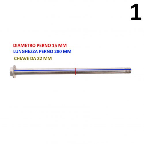 Perno ruota posteriore Cagiva Freccia...