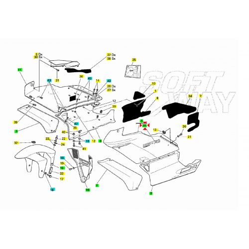 Adesivo Ducati Superbike 749 -...