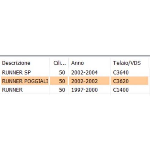 Piede forcella Gilera Runner 50 - 494633