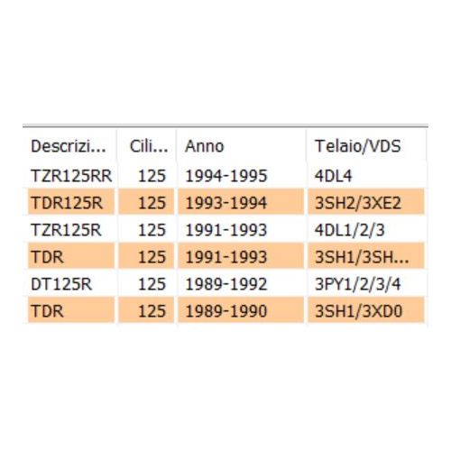 Copri pompa olio Yamaha TDR 3NCE54160000