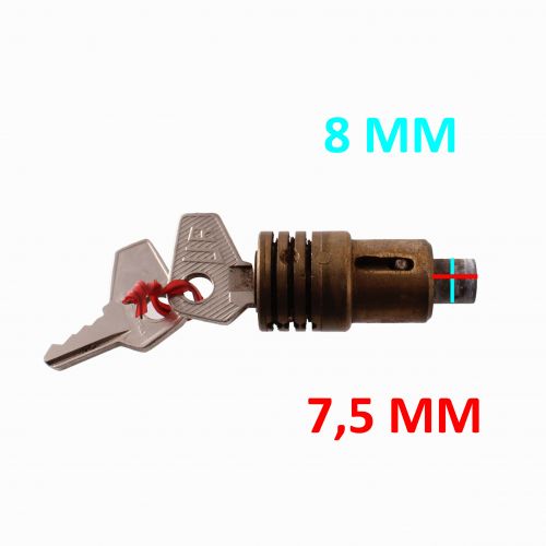 Lucchetto blocca sterzo moto epoca