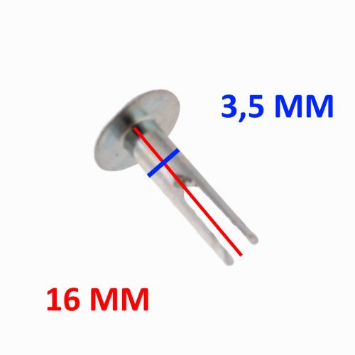 Borchia fissaggio copertina sella...