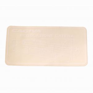 Adesivo regolazione catena...