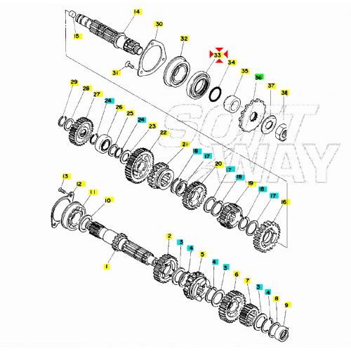 Paraolio Yamaha XT TDM XTZ...
