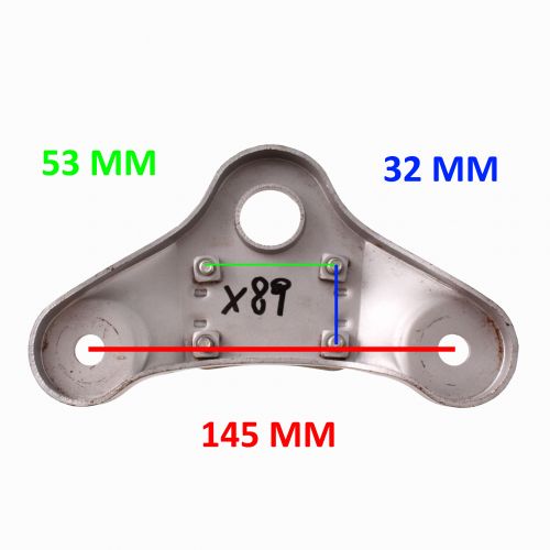 Piastra superiore forcella...