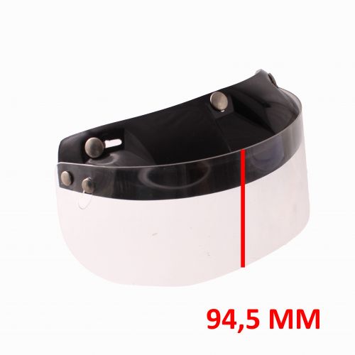 Frontino 3 bottoni con visiera caschi...