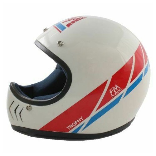 Casco FM Fimez Trophy bianco epoca...