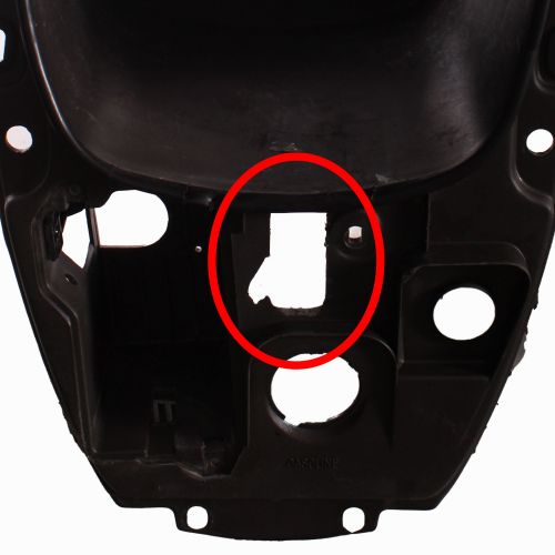 Vano portacasco Piaggio NRG NTT...