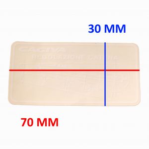 Adesivo regolazione catena... 2