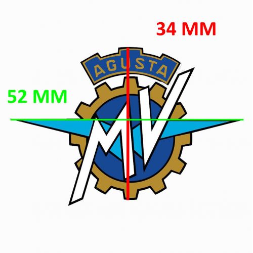 Adesivo cupolino MV Augusta Brutale...