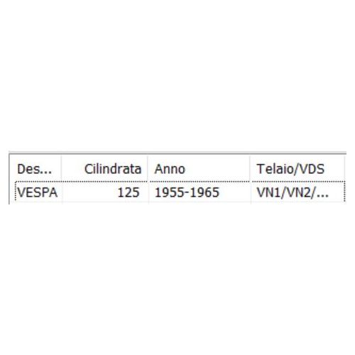 Parabola faro 105 Vespa VM VNA VNB VL...