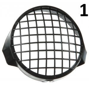 Griglia faro anteriore nera... 2