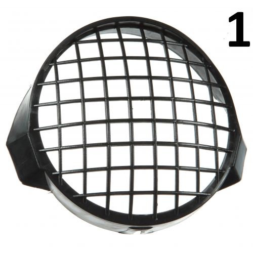 Griglia faro anteriore nera per...