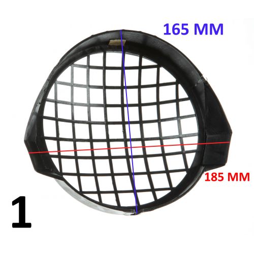 Griglia faro anteriore nera per...