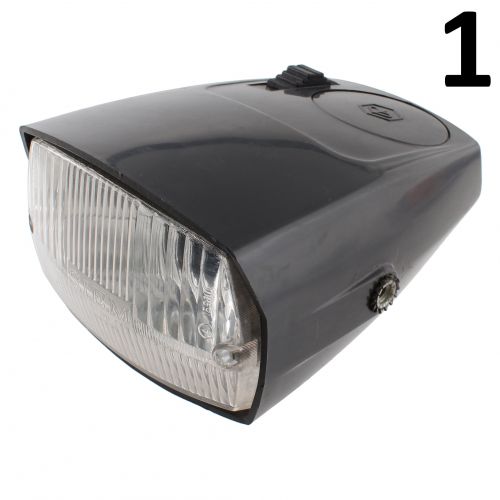 Faro anteriore nero Ciao Lusso 1979