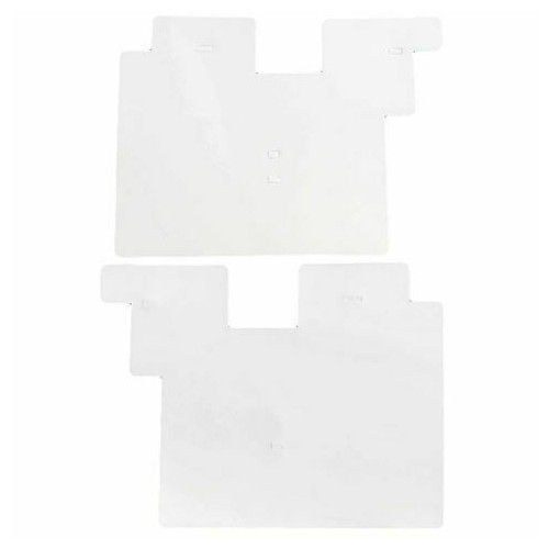 Coppia portanumero Piaggio SI sella...