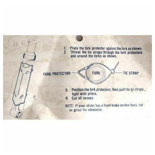 Coppia copristeli forcella Preston...