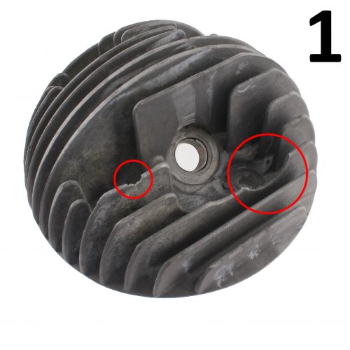 Testa cilindro Vespa ET3 modifica Polini