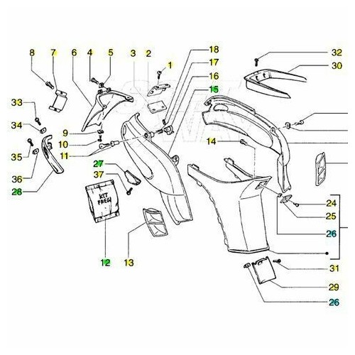 Fianco laterale destro Typhoon - NRG...